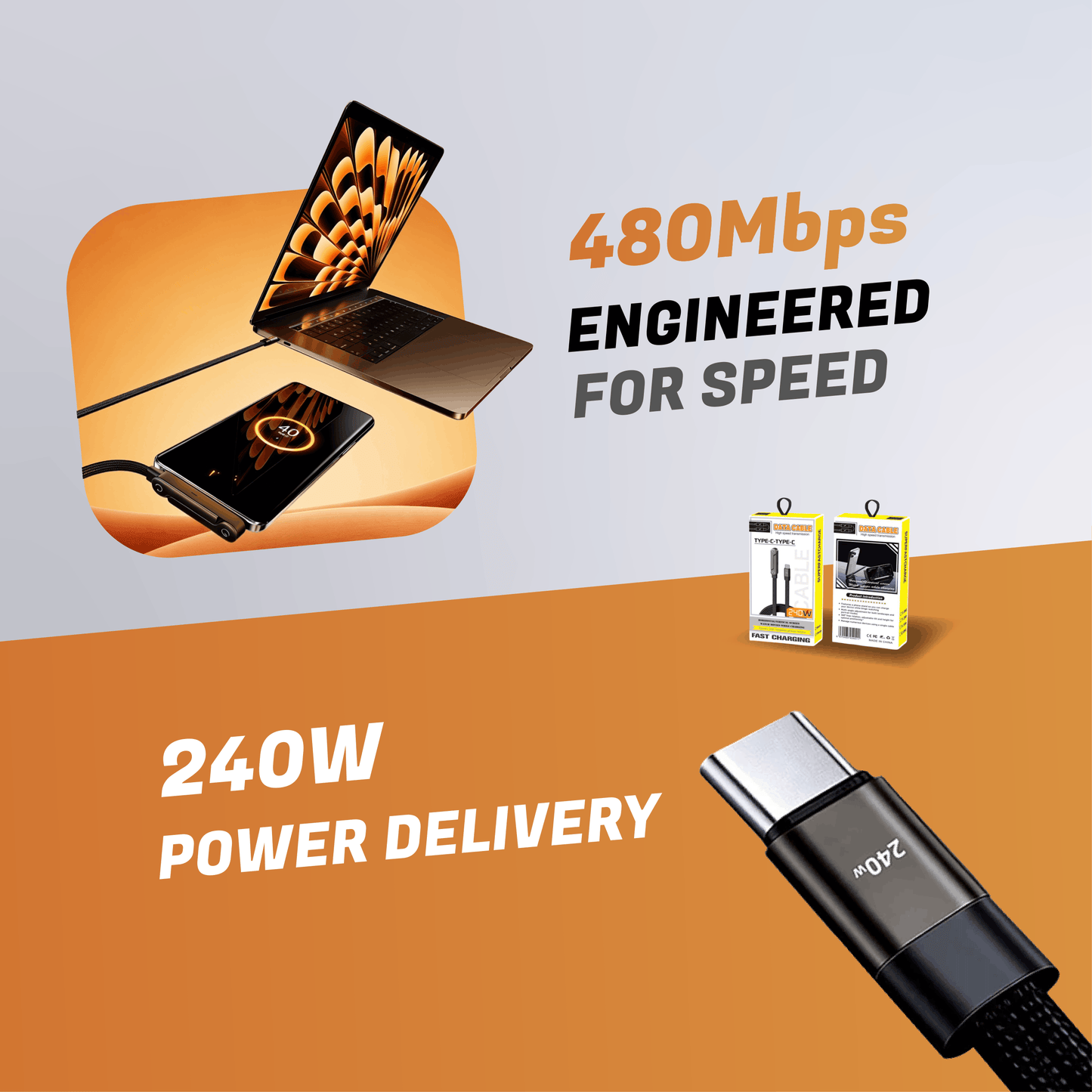 2 In 1 Turbocharger | Lightning-Fast Charging